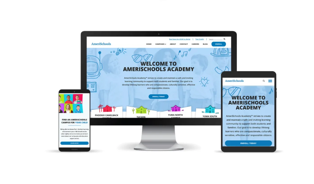 AmeriSchools Academy - Website Design Company in Tempe, AZ