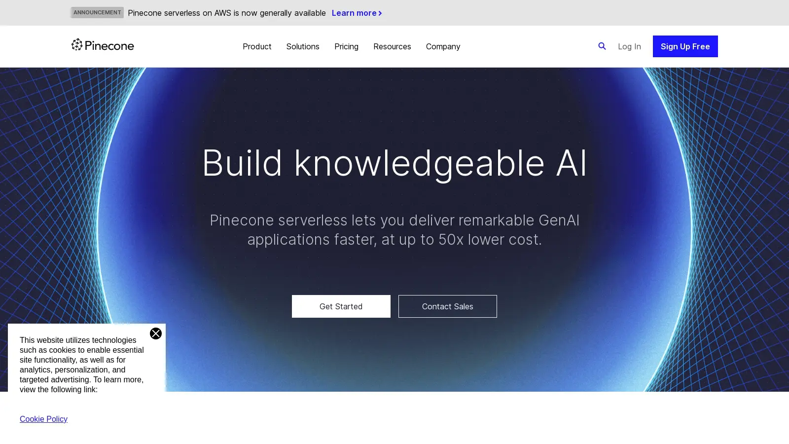 Pinecone: Bringing AI Applications to Market