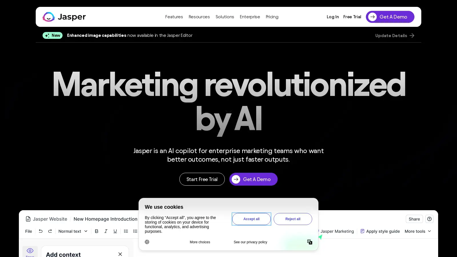 Jasper: Marketing Revolutionized by AI