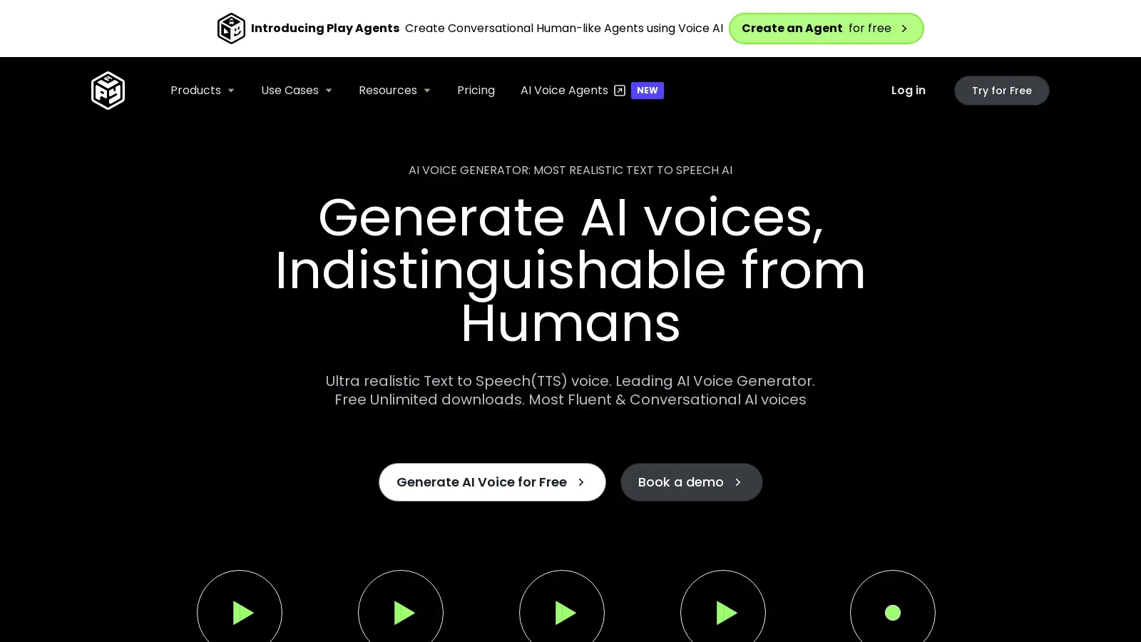 Play: AI Voice Generator  