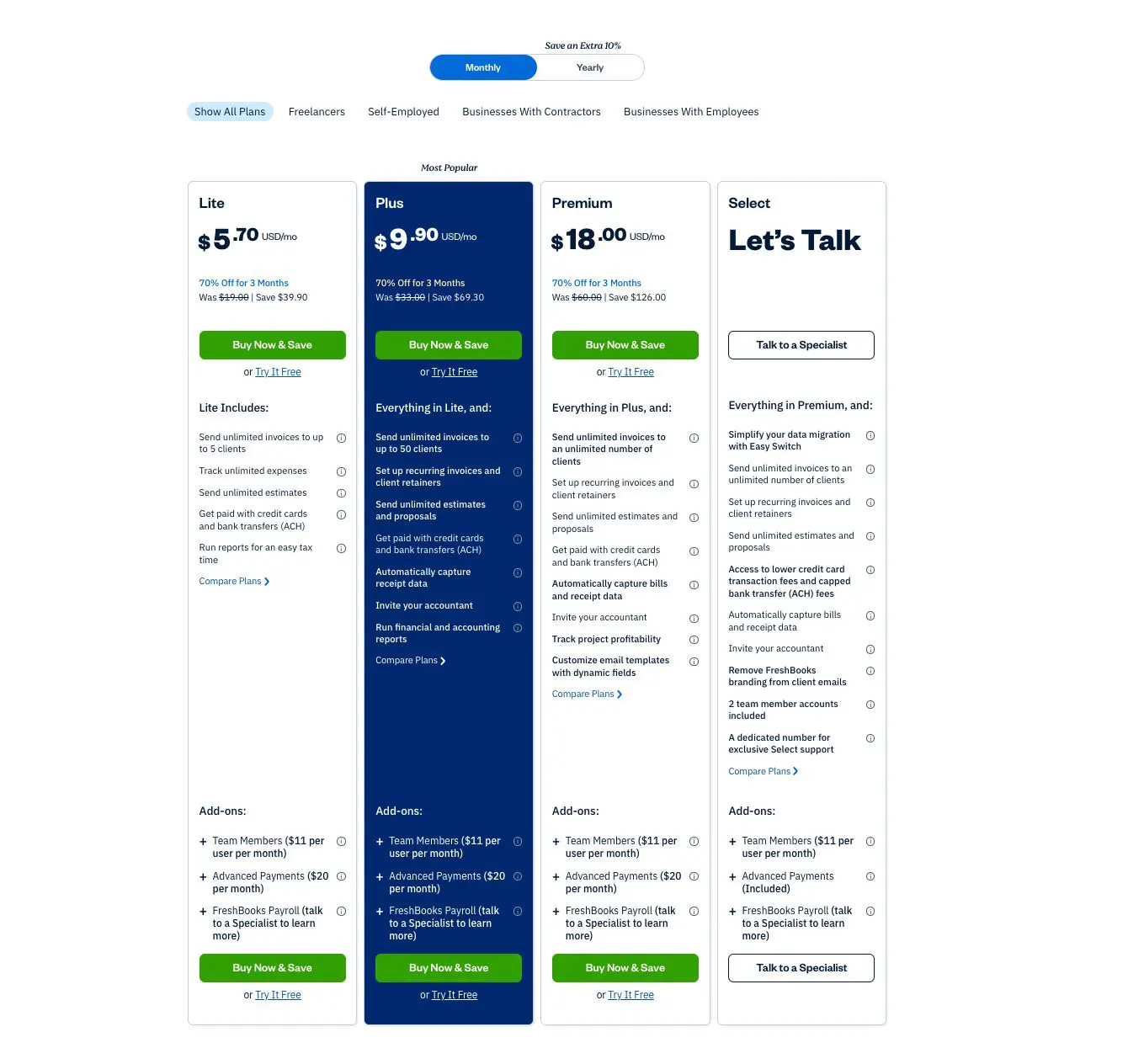 best saas pricing pages